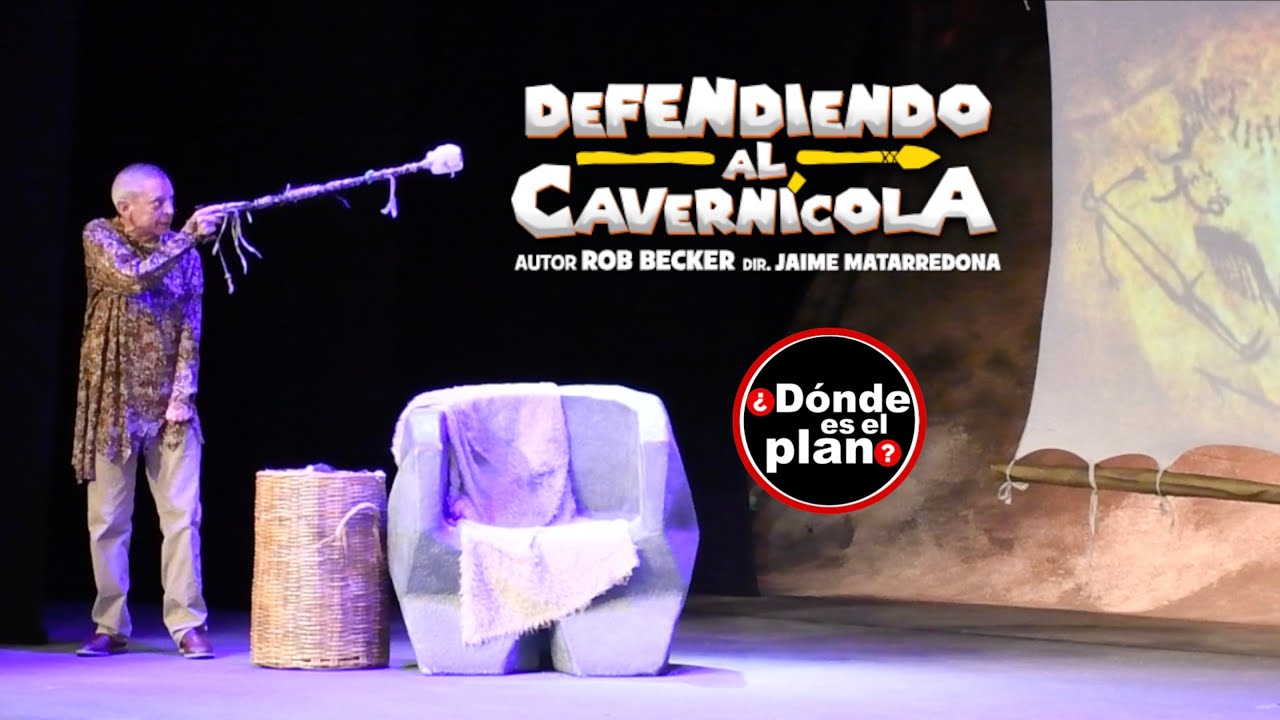 César Bono en la función 5000 de Defendiendo al Cavernícola