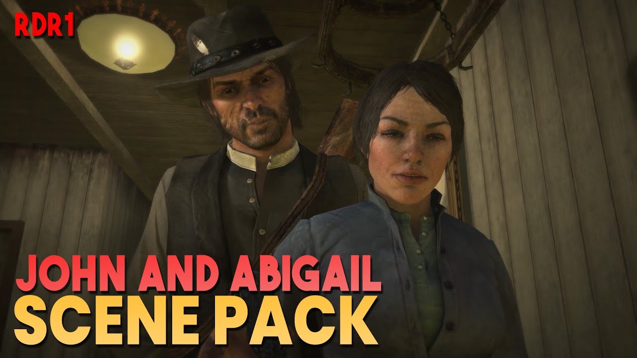 John and Abigail Scene Pack || Red Dead Redemption 1 || 1080P, 60FPS