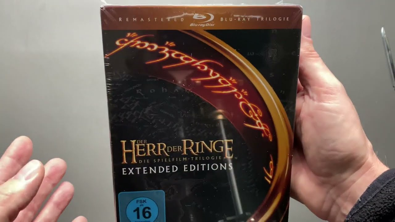 💍 Der Herr der Ringe (The Lord of the Rings) Extended Editions / Remastered Blu-ray Dolby Atmos
