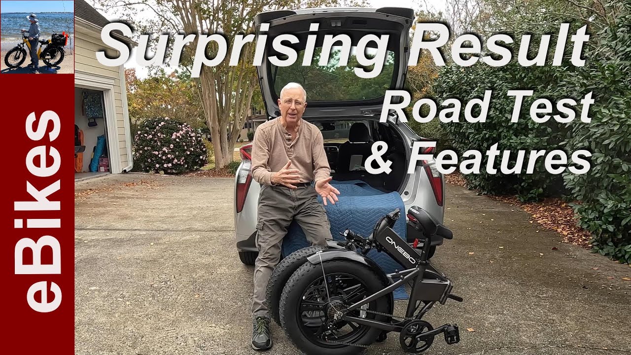 Inexpensive Onebot T6F Fat Tire ebike Road Test and Features
