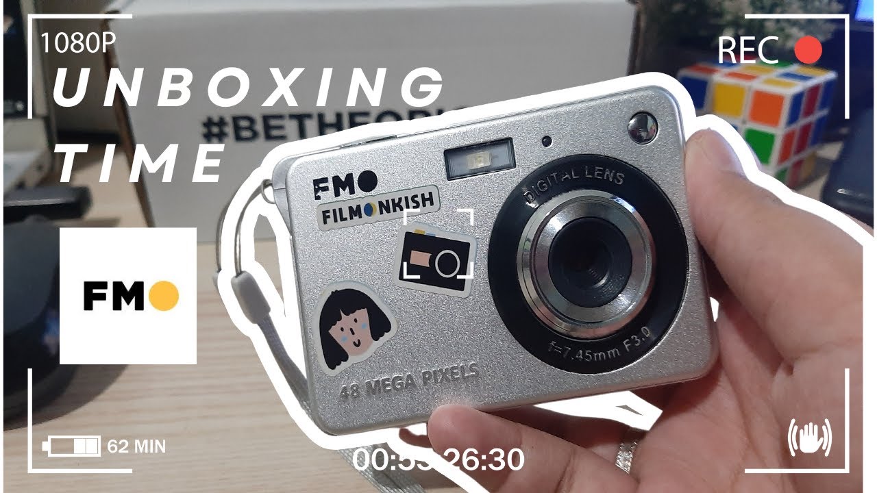 RE-UNBOXING MY 1ST DIGICAM