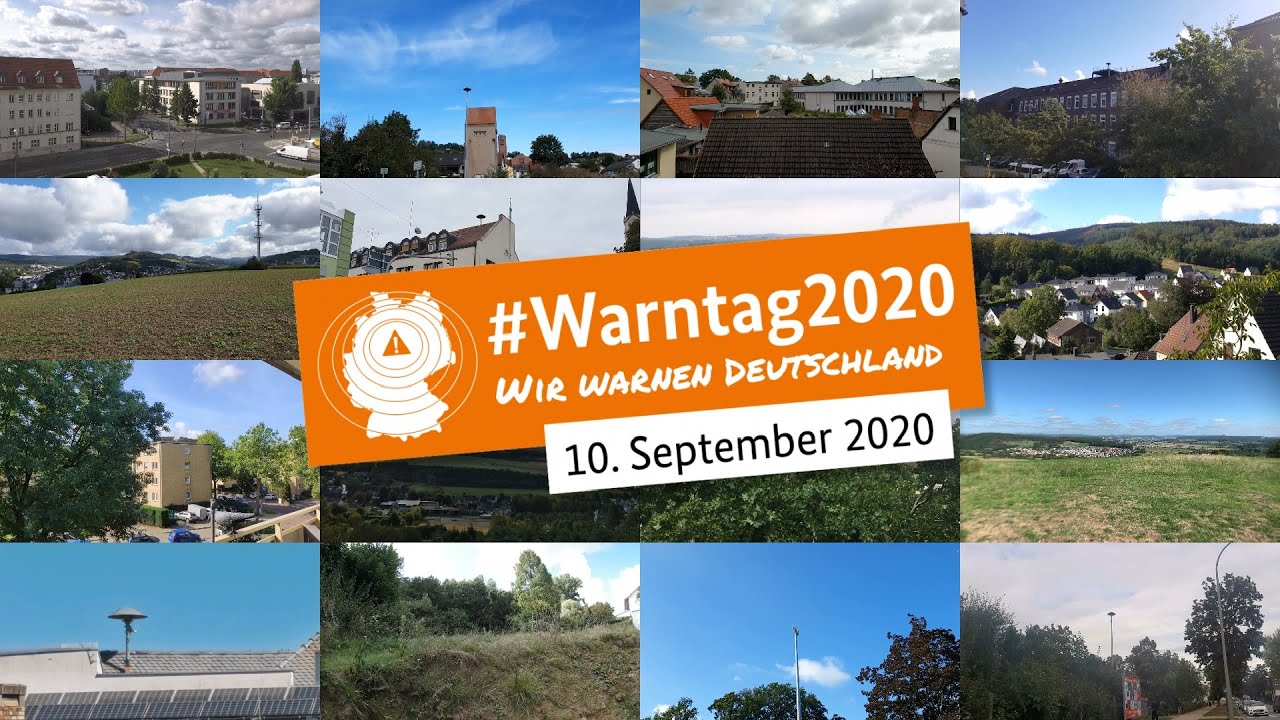 Bundesweiter Warntag 2020 | 10.09.20 | Community-Projekt #Warntag2020