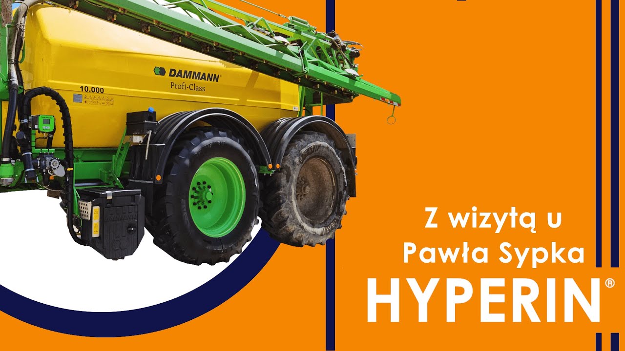 Mycie opryskiwacza Dammann oraz ciągnika Fendt u Pawła Sypka