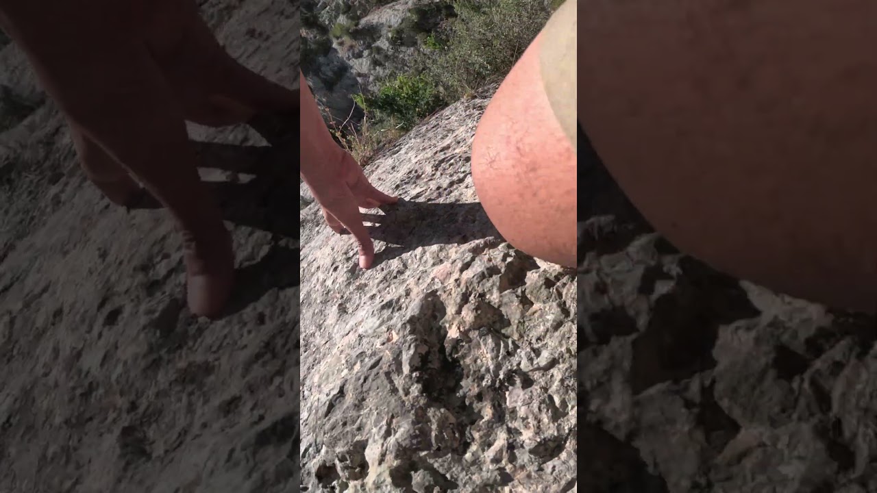 Climbing up the steepest rocks of BARRAGE DE BIMONT clip 2 Southern France Europe (8/3/2025) 
