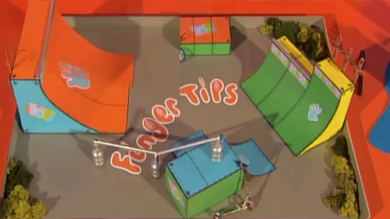 🌈 FINGER TIPS: Finger Board Skate Park Make