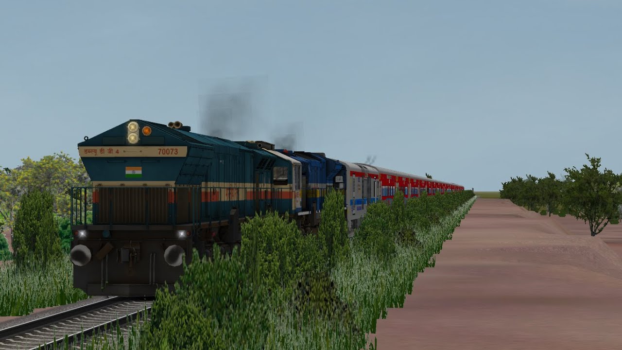 PART 2 OF TATKAL FARE SPL TRAIN ACT RU TO SMET WITH WDG4  ULTIMATE DIESEL ACTION||#LIVE#MSTS