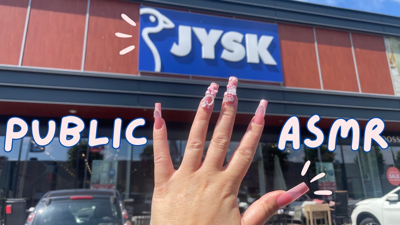 Public ASMR at Home Furniture Store 🪞 Lots of Camera Tapping, Fabric Scratching & Tag Tapping ⭐️