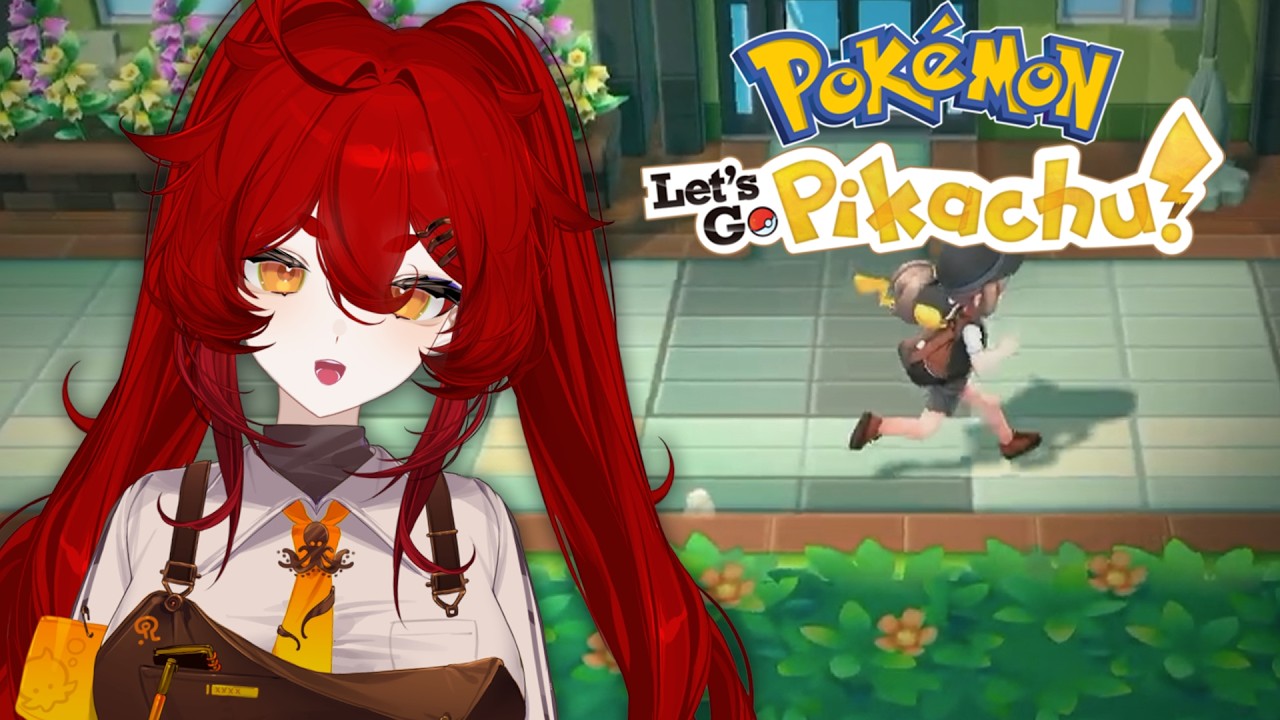 Playing some Let's go Pikachu VOD 🐙