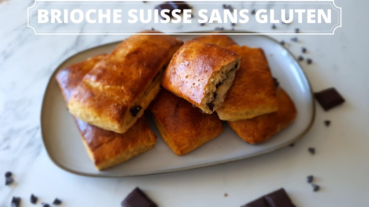 BRIOCHE SUISSE SANS GLUTEN ET SANS LACTOSE