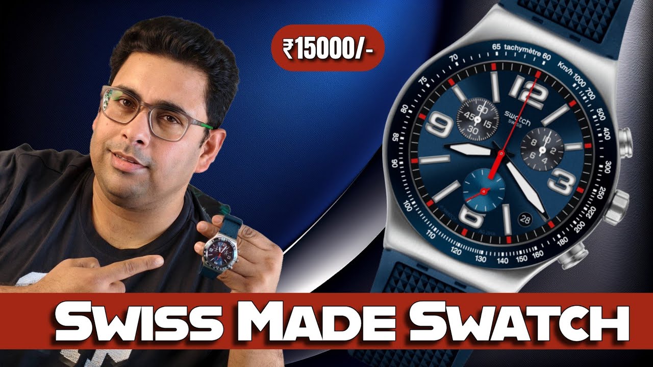Discover the Swatch Irony Blue Grid YVS454: A Swiss-Made Marvel of Style and Precision!