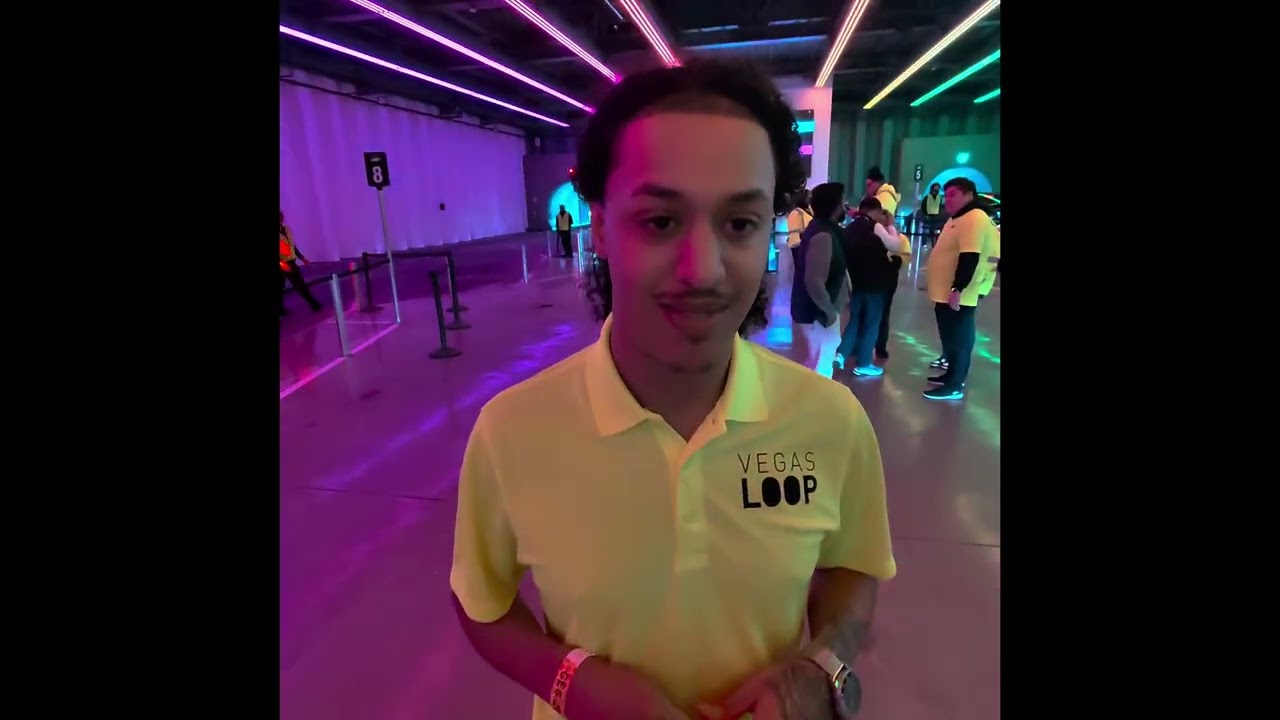 Ride in the ‘Las Vegas Loop’  by Elon Musk’s boring company #Ces2026
