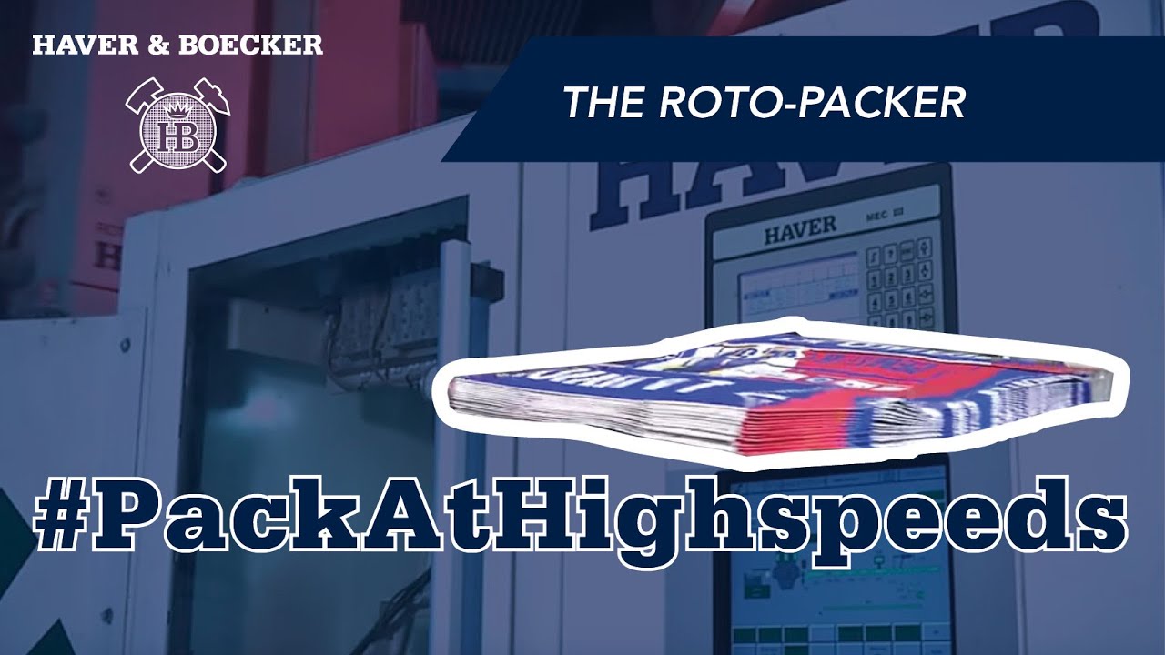 ROTO-PACKER® 16RCC ADVANCED Edition -  Pack your powder into valve bags @ high speeds (Feature Film)