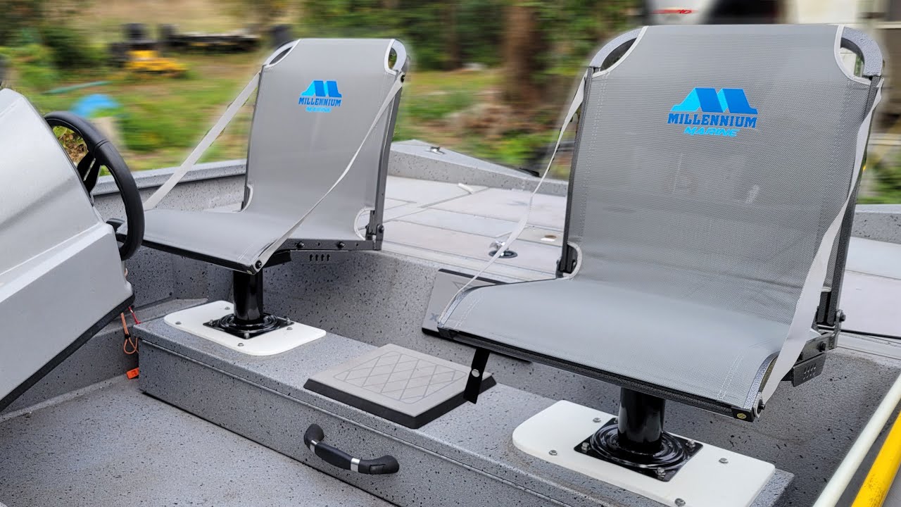 DIY Millennium Pedestal Boat Seat install