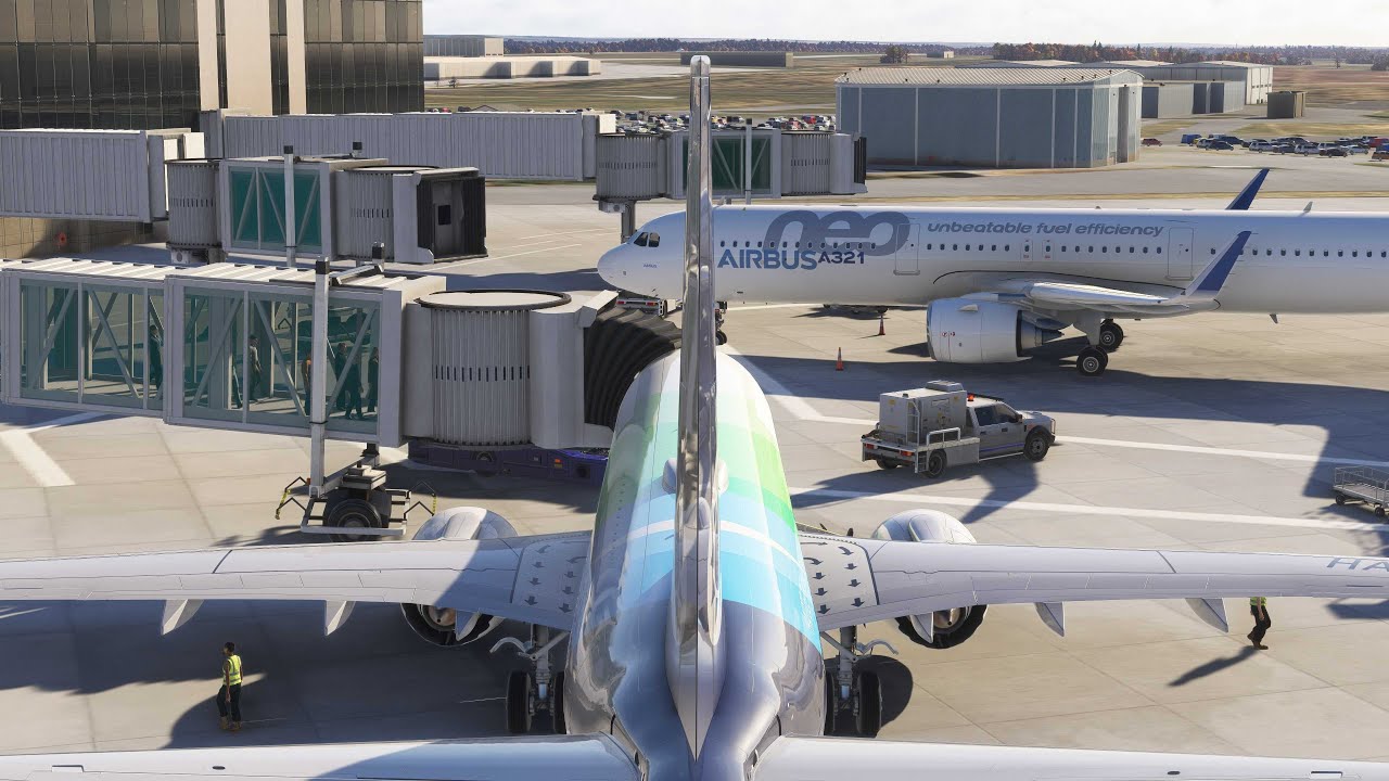“Airline Ops Live: 737 MAX | Budapest to Sadat City (LHBP → HESX) | Full VNAV & ILS Approach”