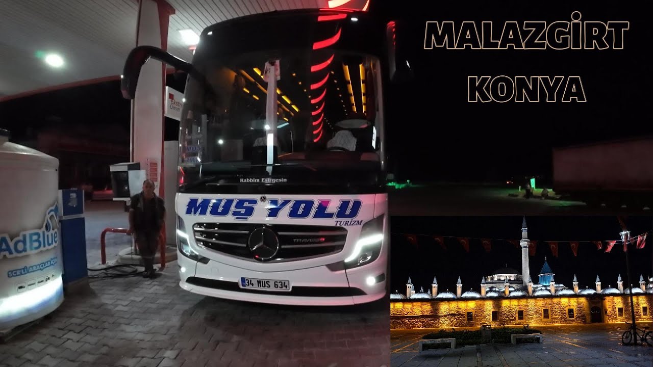 2025 MODEL MUŞ YOLU İLE 16 SAATLİK YOLCULUĞUN SONU / MALAZGİRT-KONYA OTOBÜS YOLCULUĞU / 5.BÖLÜM