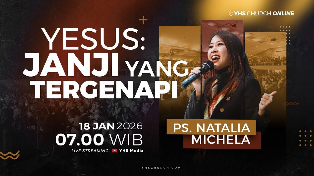 IBADAH ONLINE GEREJA YHS | PS NATALIA MICHELA  &ndash; 18 JANUARI 2026