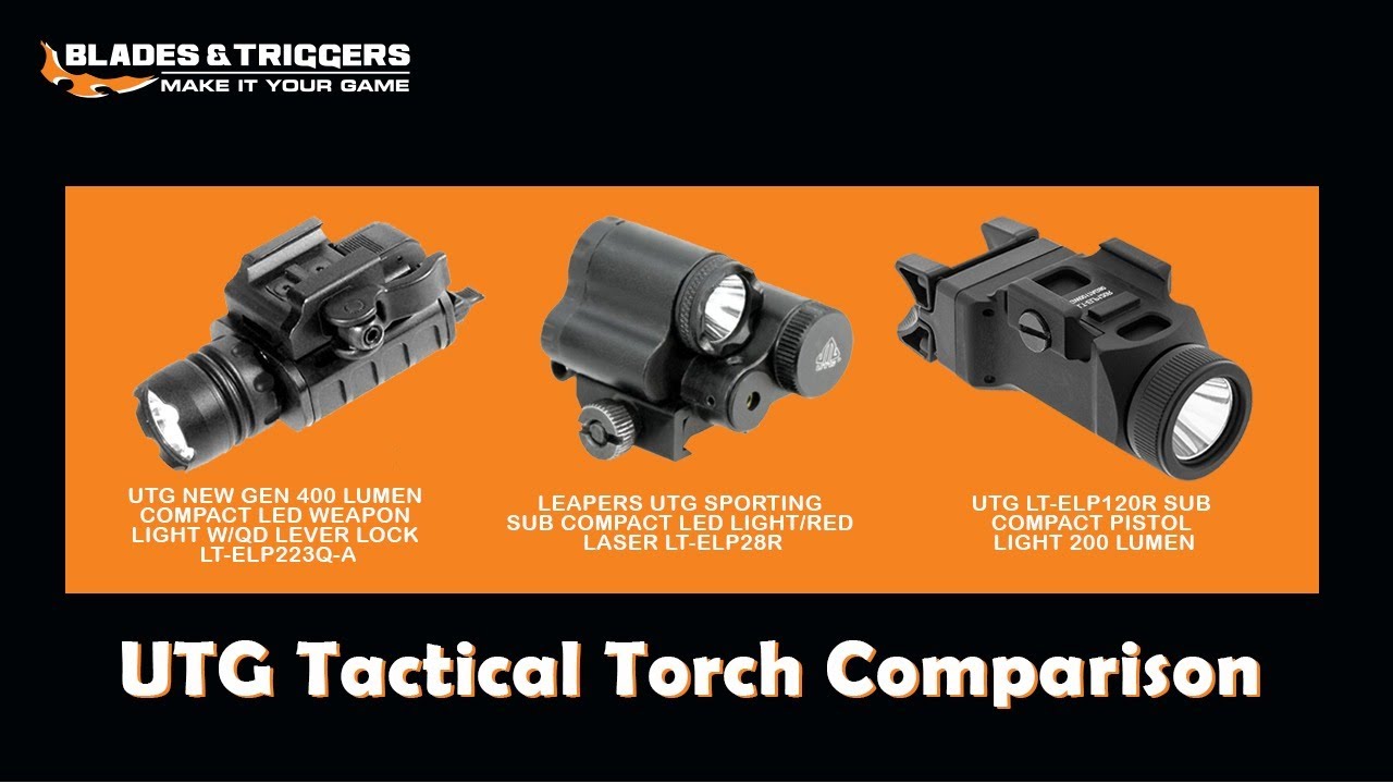 UTG Tactical Torch Comparison