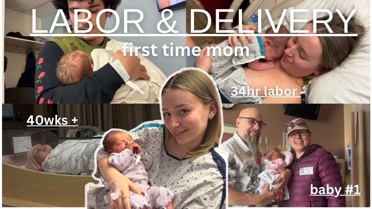ITS TIME !! Labor & Delivery of our First Baby | 40+ wks | Epidural Experience 