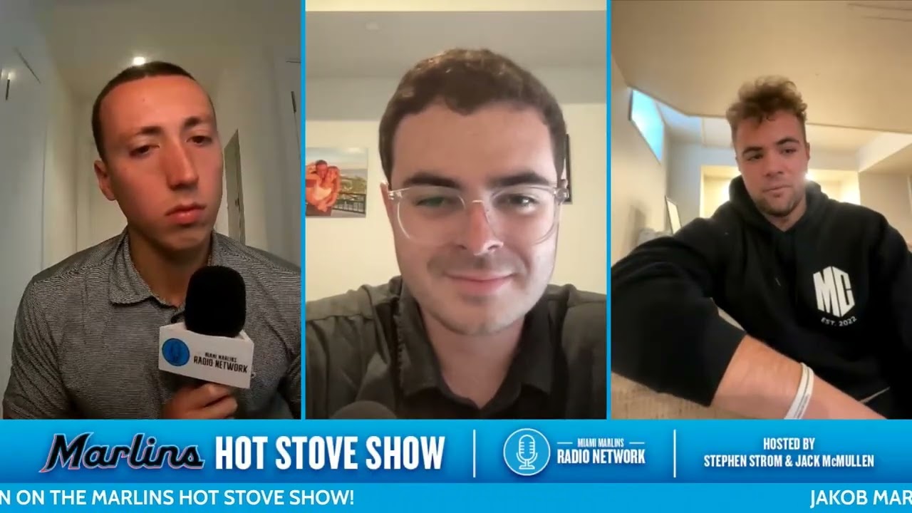 Jakob Marsee Joins The Marlins Hot Stove Show
