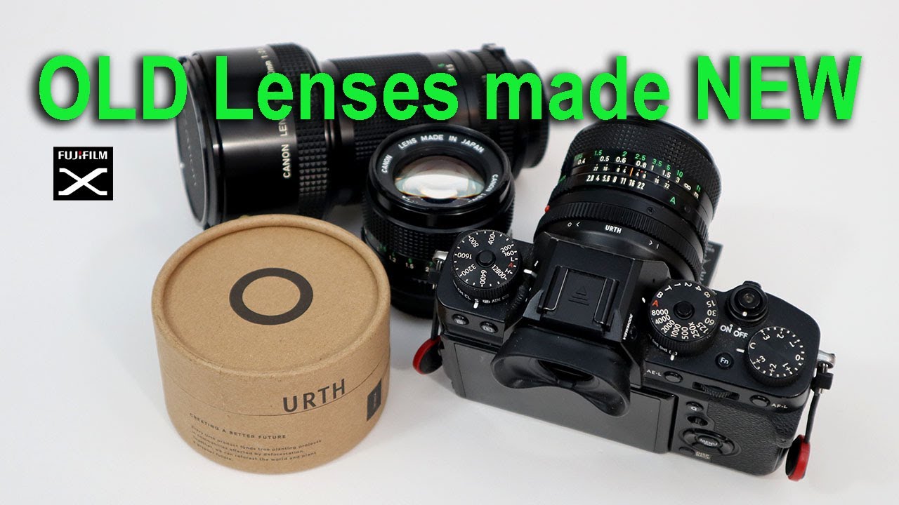 Old Lenses are Now Officially New Again! Canon FD to Fuji X-Mount