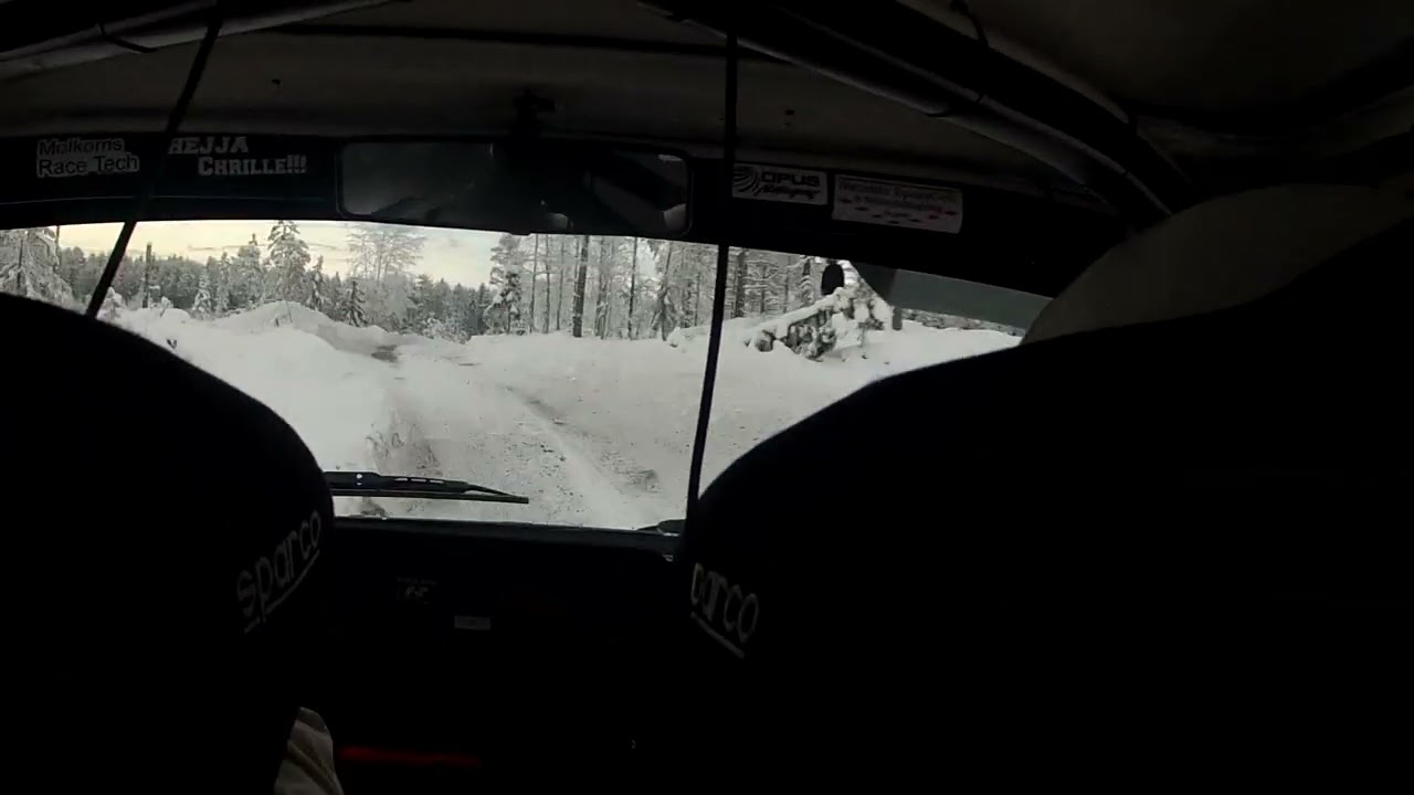 Christer Larsson, Rally Sweden Historic 2026, SS Bäck, Avåkning