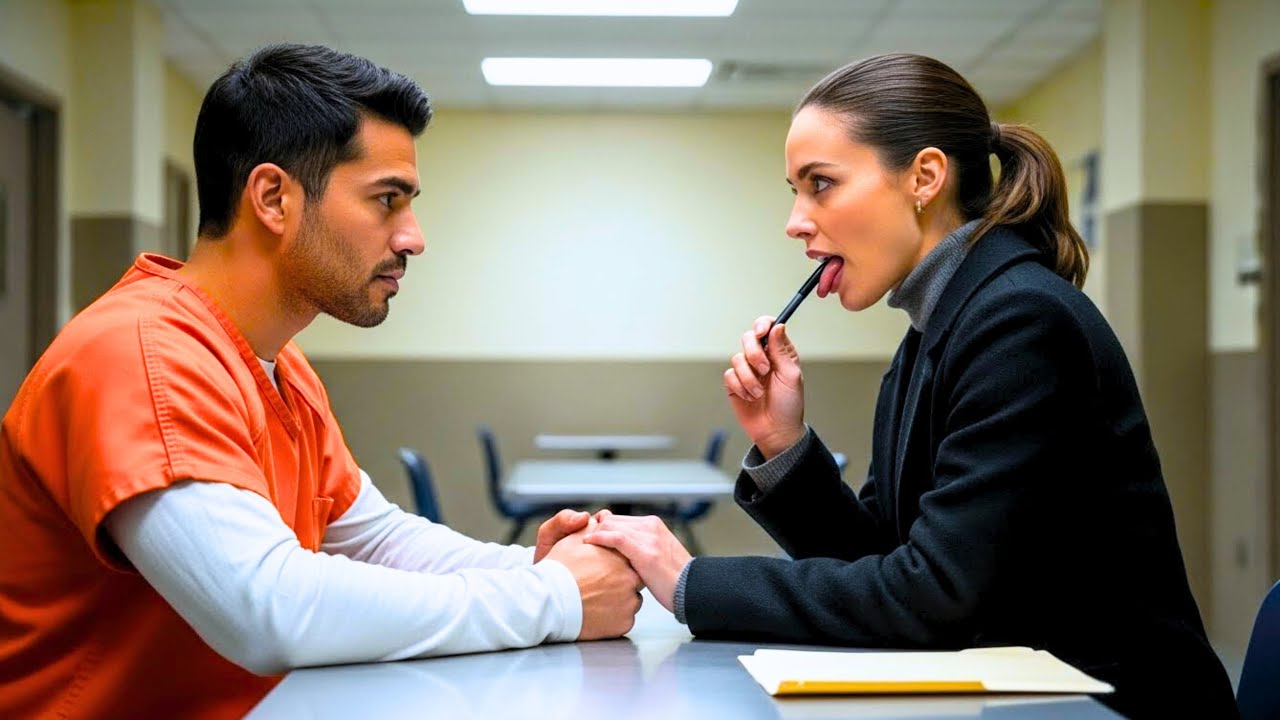 I Came to PRISON to face the man I RUINED—then he held my hand as I teased with a PEN and LOVE hit..