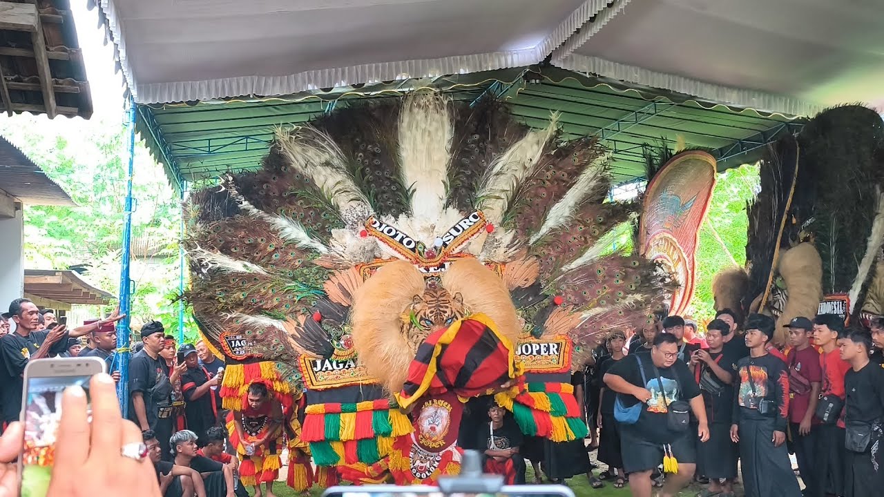 DEK-DEKDEK'AN pertunjukan reog terbesar HARYO KUSUMO desa wotan pulung