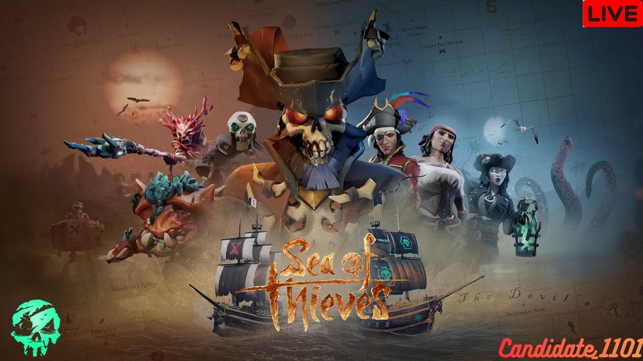 SEA OF THIEVES LIVE Gold & Glory How much Money we can made...??