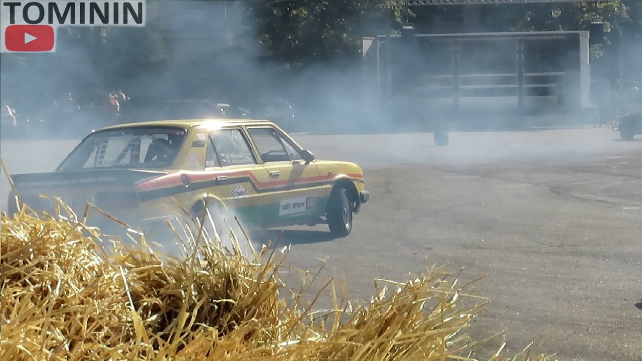 DRIFT TAXI - Škoda 120L |Daniel Mlynář -Retroměstečko 2019|