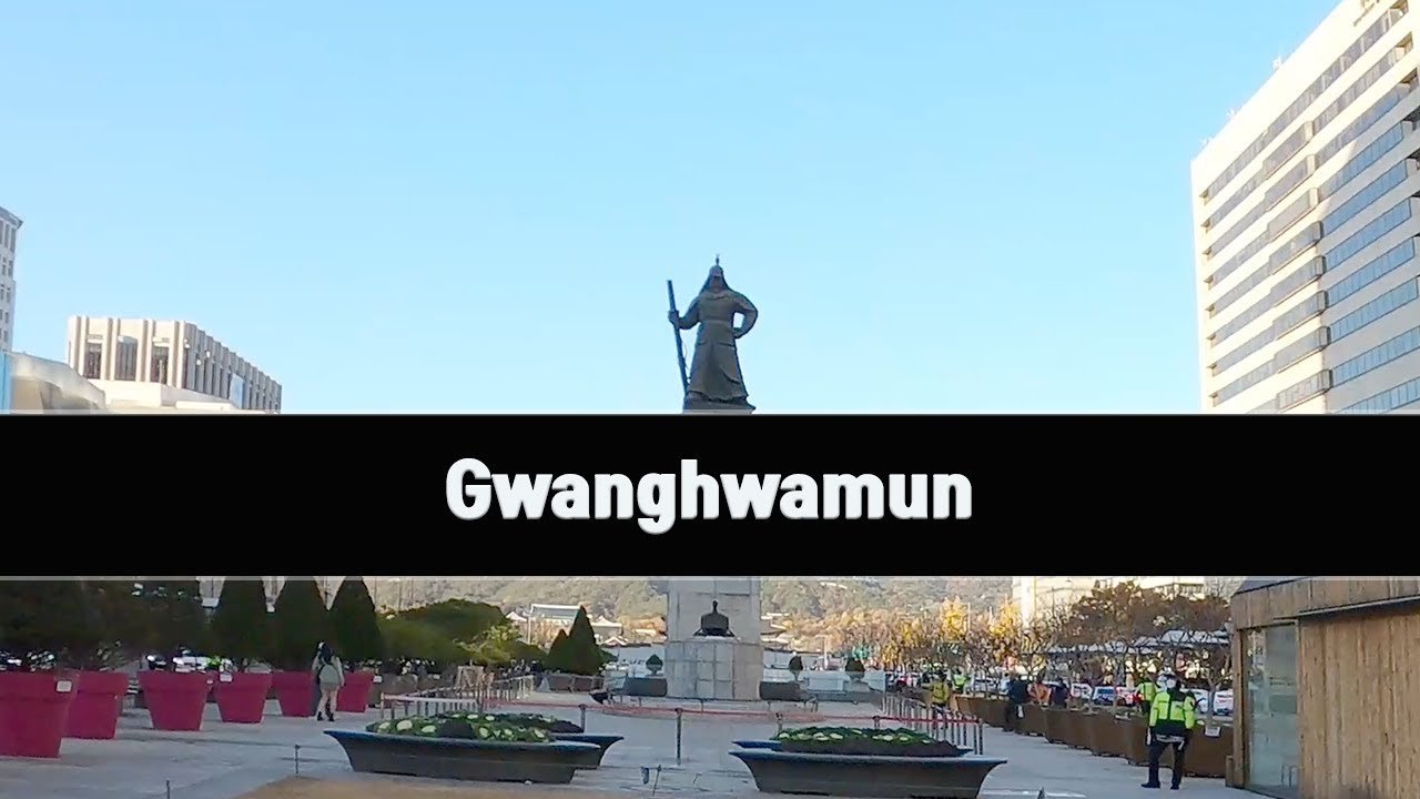 [4K] Gwanghwamun in seoul 광화문