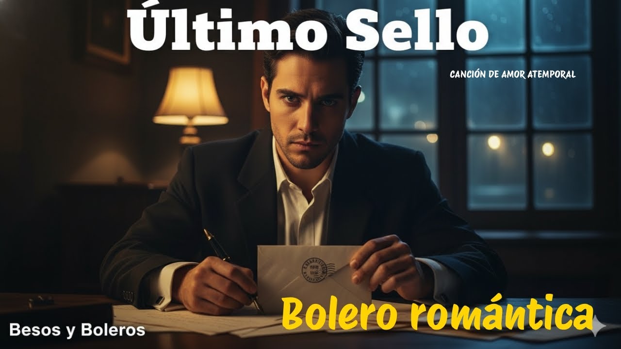 Tu Nombre en el Último Sello | Bolero Romántico Español (Besos y Boleros)