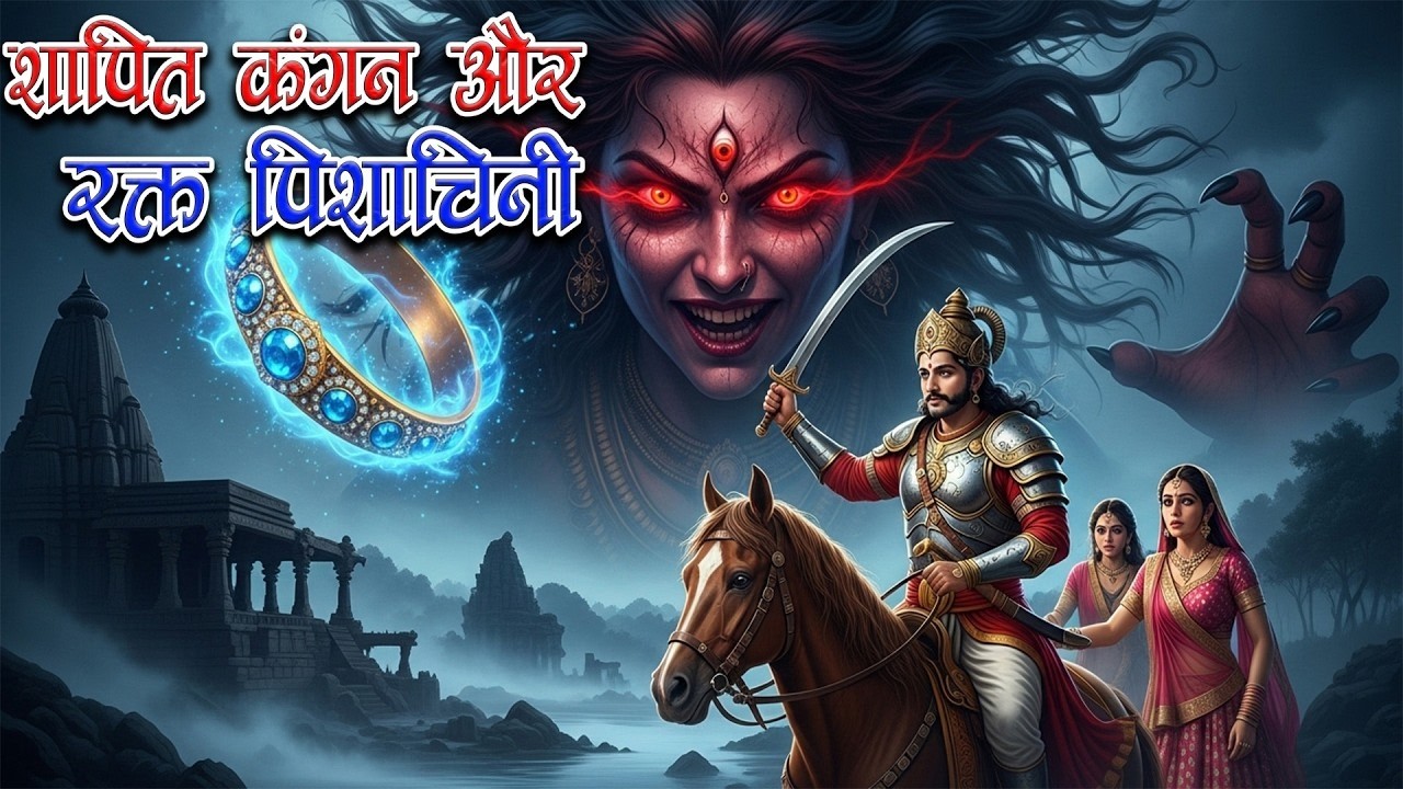 शापित कंगन और रक्त पिशाचिनी । राजकुमार और मायावी पिशाचिनी की कहानी । Hindi Fairy Tales