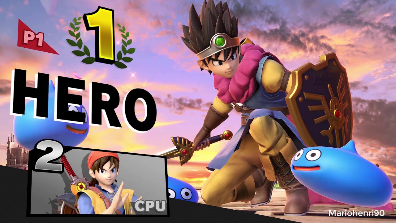Super Smash Bros. Ultimate - Hero Screen Victory Poses