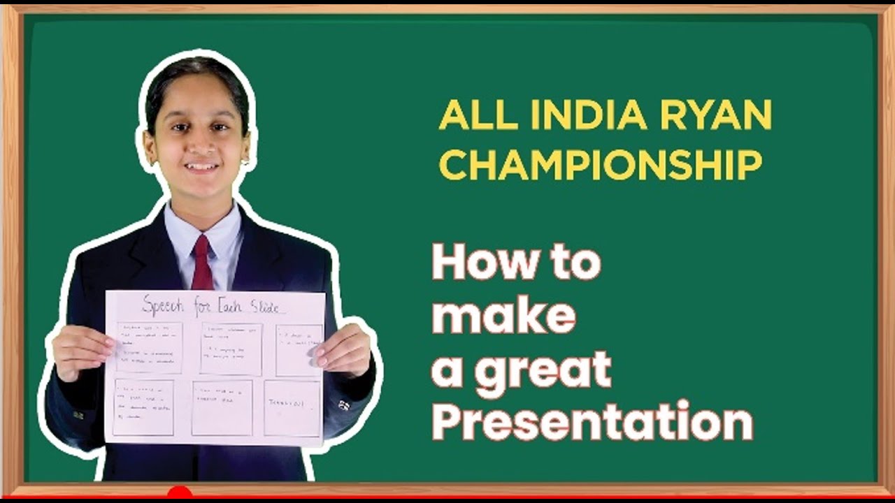 How to make a great presentation for Classes 5, 6, 7, 8 & 10