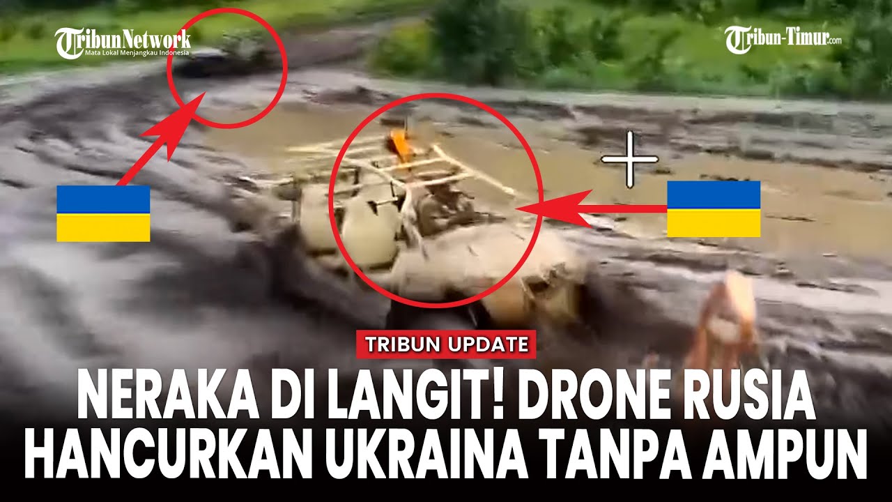 Teror dari Langit: Drone Rusia Ubah Medan Tempur Jadi Neraka Bagi Ukraina