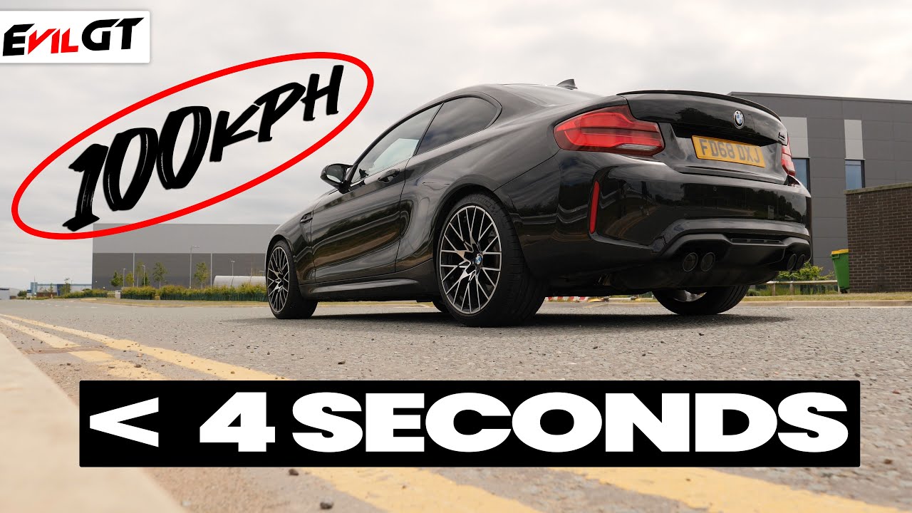LESS THAN 4 SECONDS 0-60 IN A STOCK M2 COMPETITION??