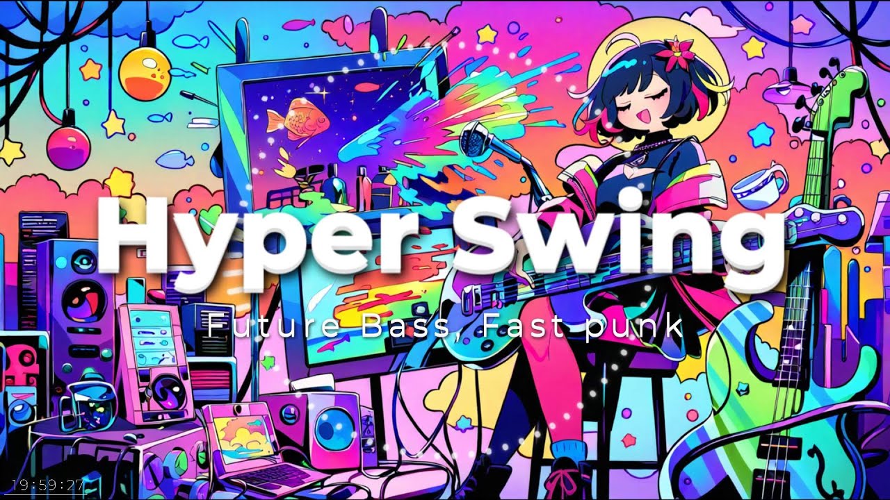 [ 𝐏𝐥𝐚𝐲𝐥𝐢𝐬𝐭 ]🎵Hyper Swing with Future Bass: High-Energy Tunes🎵/HyperSwing,Future Bass, Fast punk🎵#ai
