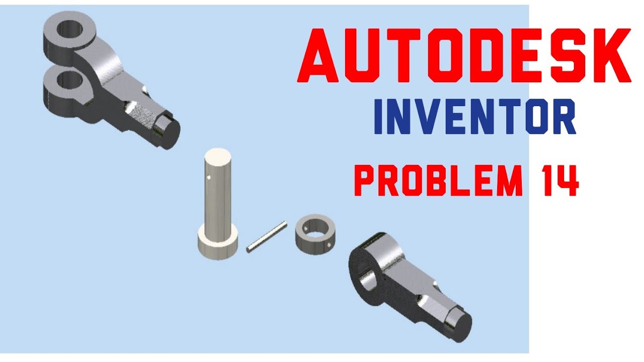 Autodesk inventor problem 14 in | Isometric view | Technical drawing | Engineering drawing