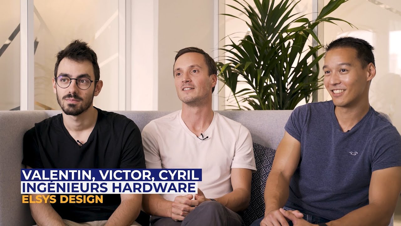 Ingénieurs Electronique – Valentin, Victor et Cyril nous présentent leur métier