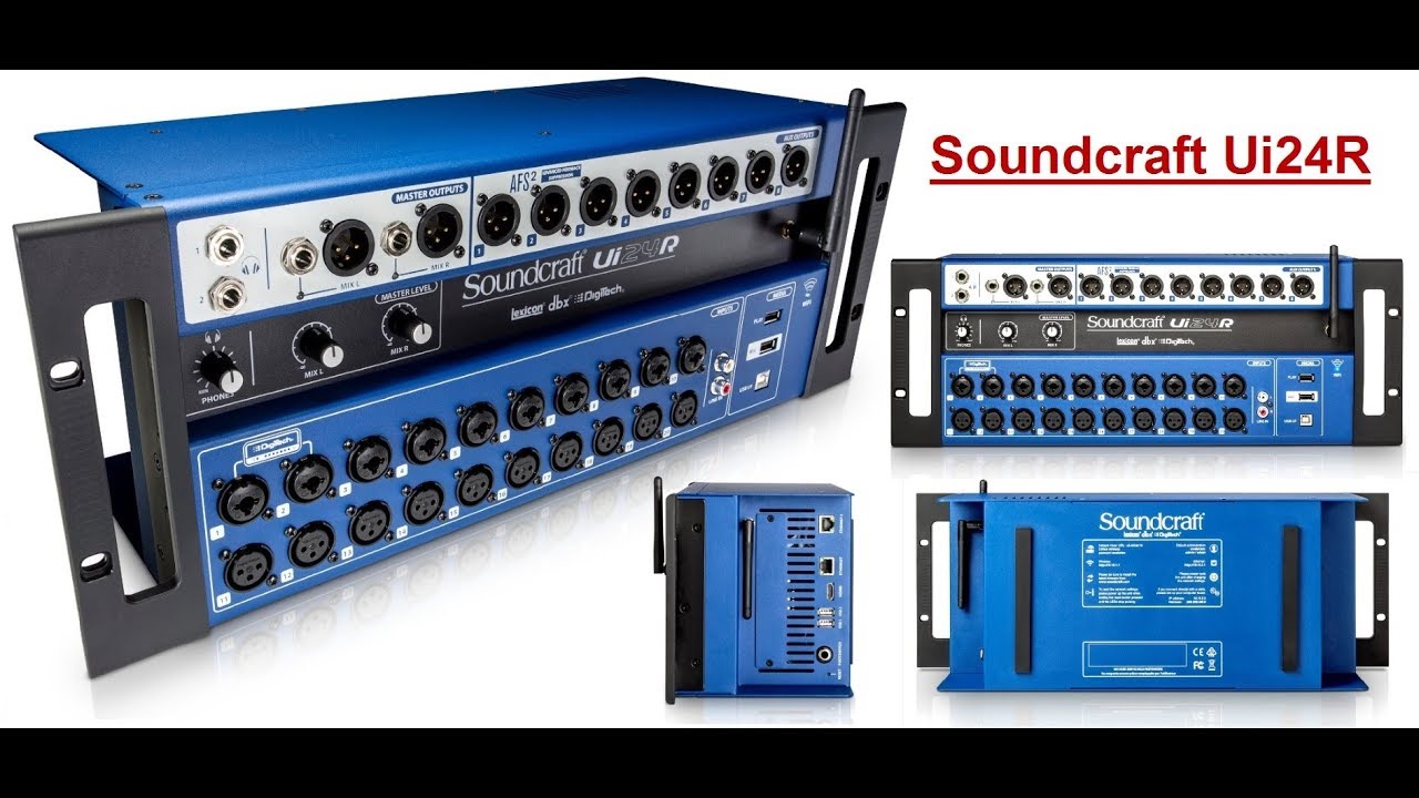 Soundcraft ui24r basic review in Hindi