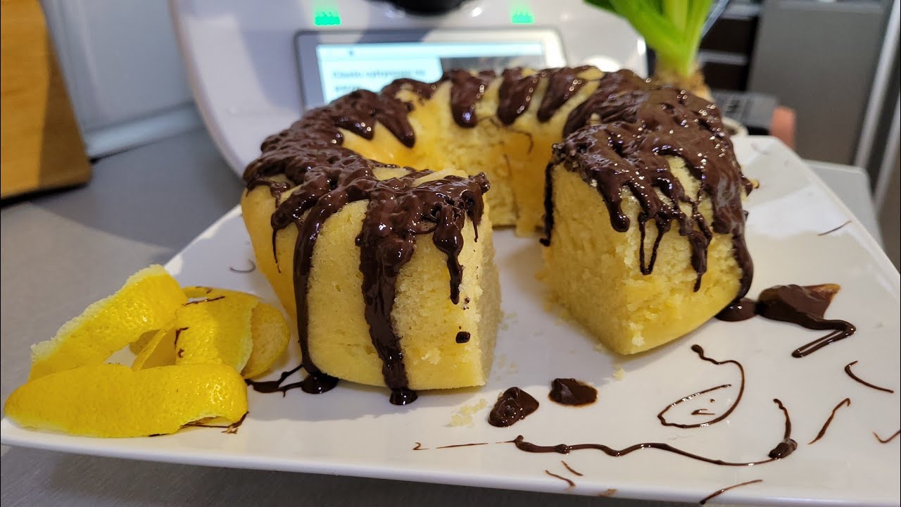 Pyszne i zdrowe CIASTO CYTRYNOWE na parze. Thermomix Tm6 Tm5 Paulita Wita