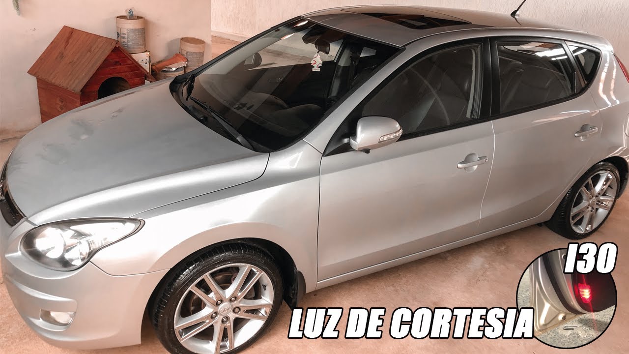 FIZ A LUZ DE CORTESIA NA PORTA DO I30