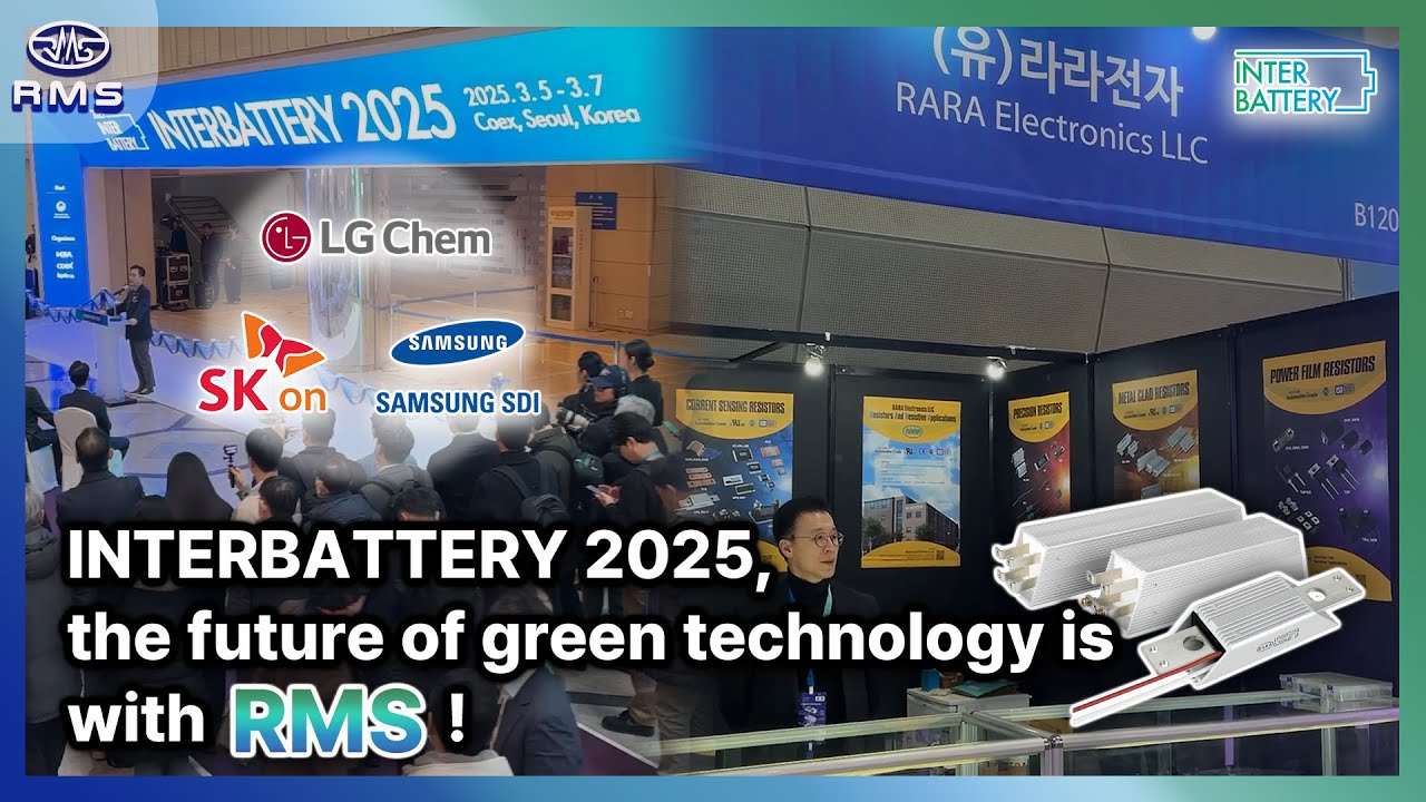 INTERBATTERY 2025, the largest battery exhibition in Korea, with the biggest companies!