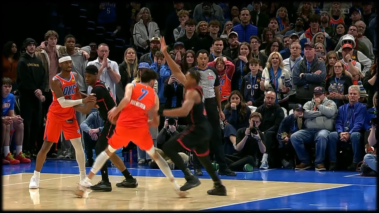 Scottie Barnes is DPOY - With 5 Fouls!! Clutch BLOCK