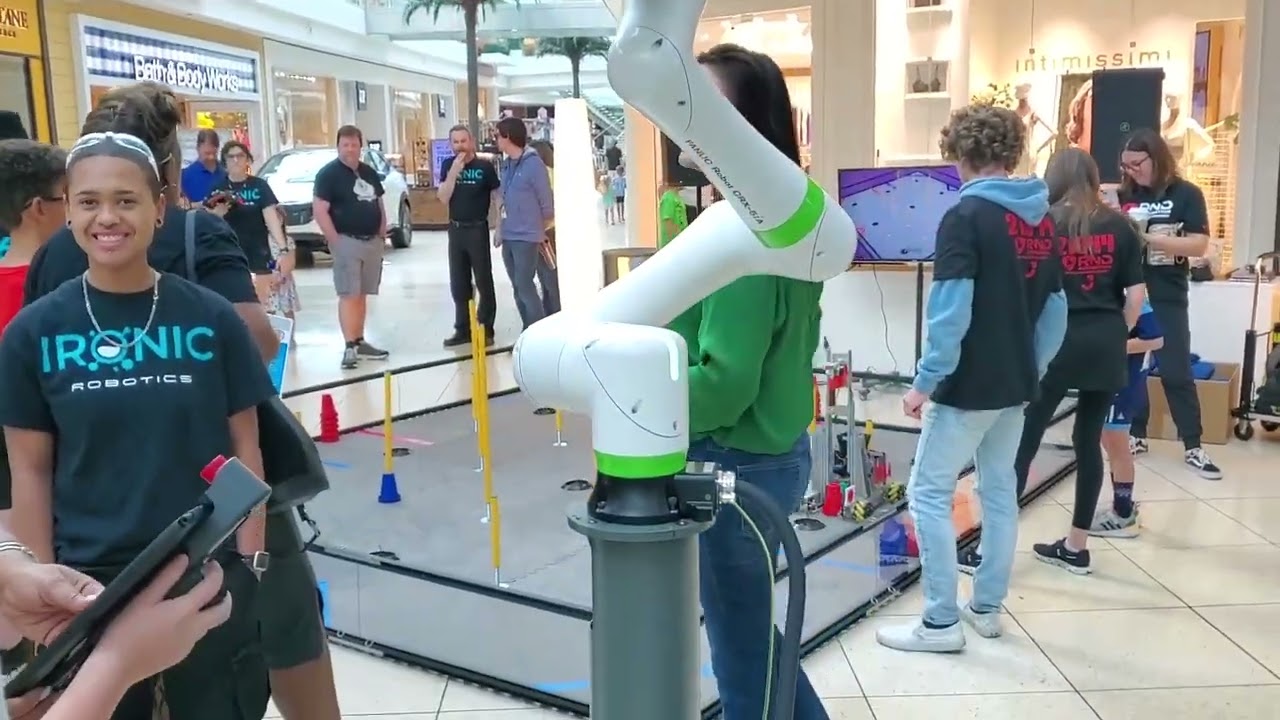 Introducing Kids to FANUC's CRX-5 Collaborative Robot