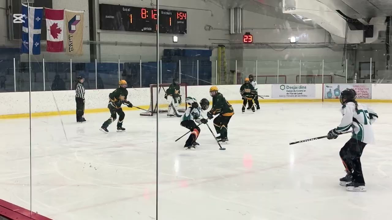 Ringuette Benjamin B 2025-2026 Tournoi Laval : PCRA/STL vs GCRA