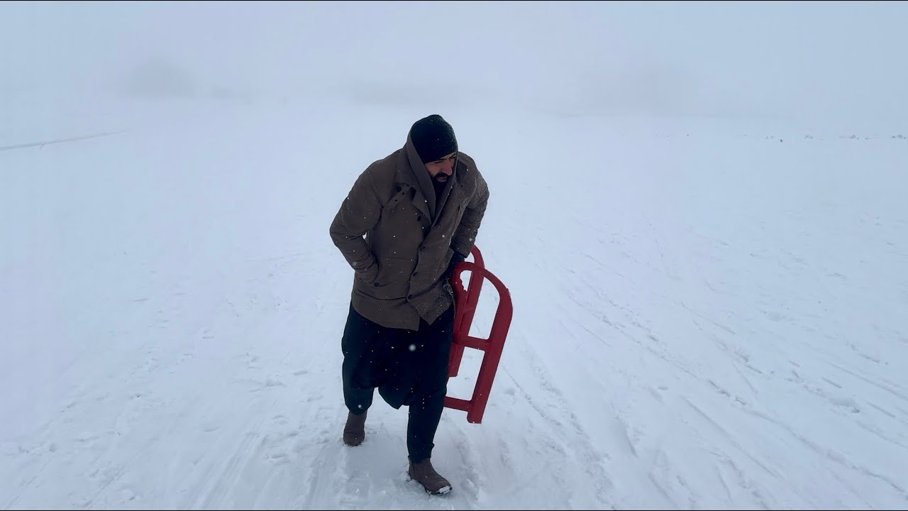Çok ucuz Kayak merkezi / Karacadağ kayak merkezi / kar yağışı çok güzeldi
