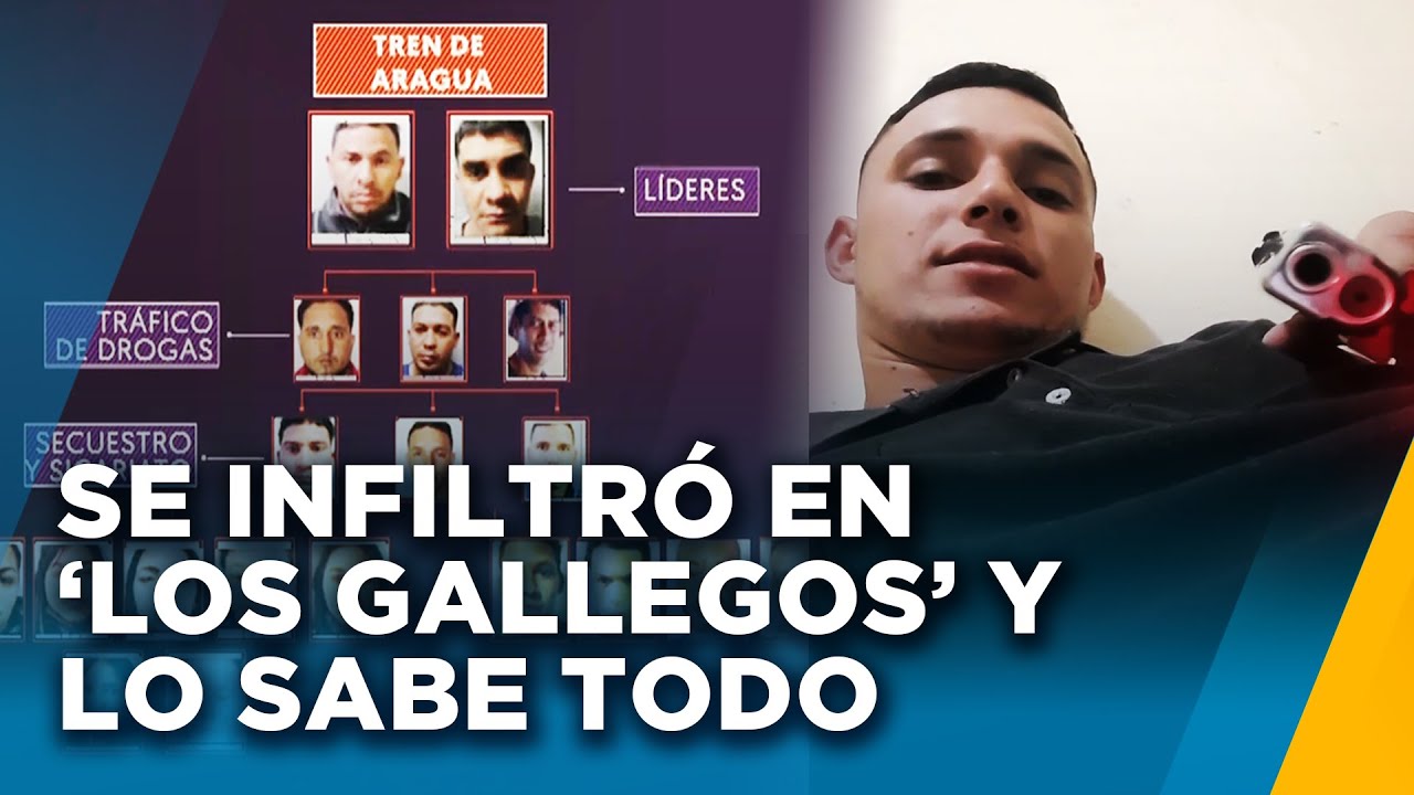 Policía se infiltró durante meses en 'Los Gallegos' del Tren de Aragua