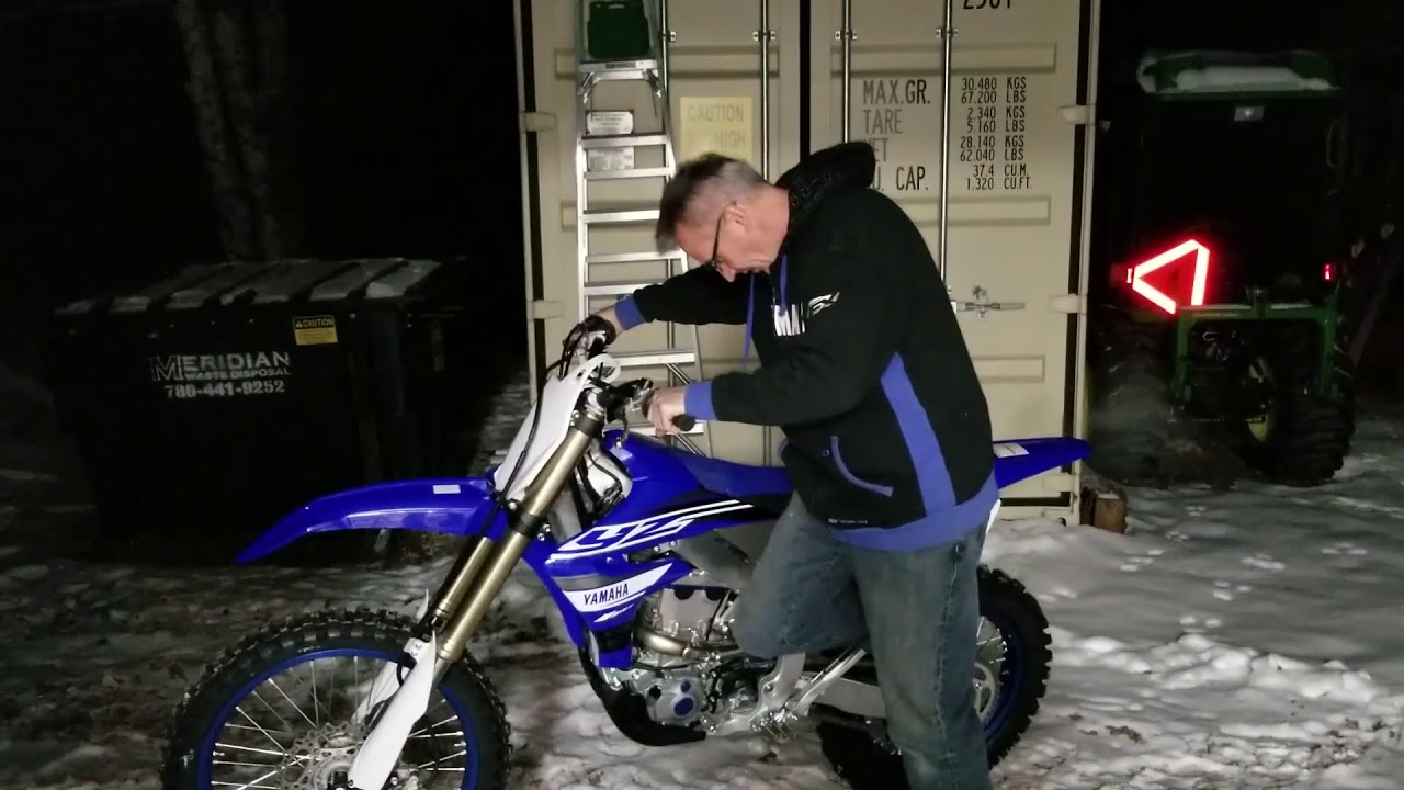 2019 YZ450FX First Start and Ride