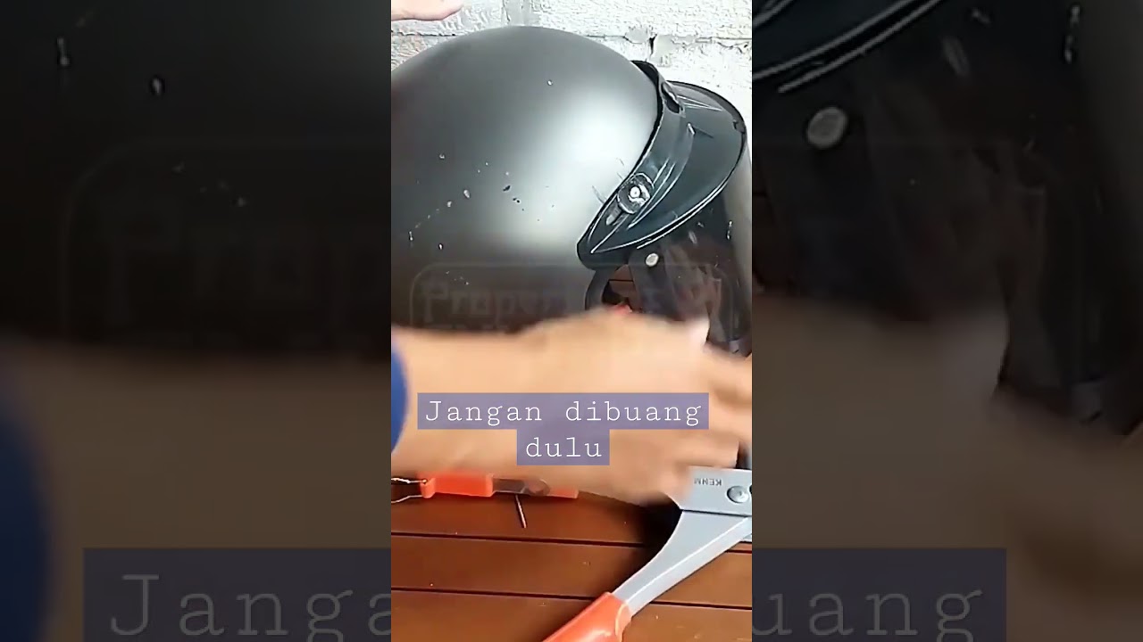 Repair Classic Helmet. #helmbogo #fyp #diy